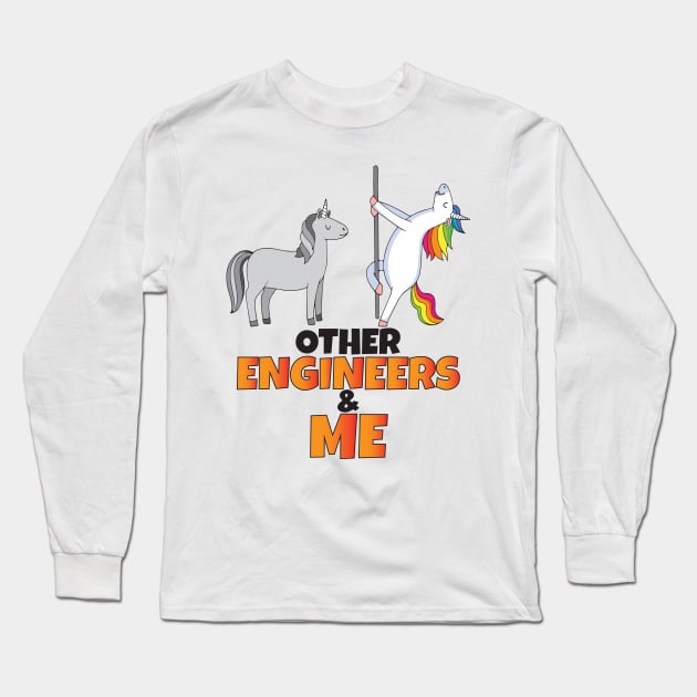 Other Engineers and me Long Sleeve T-Shirt by Work Memes